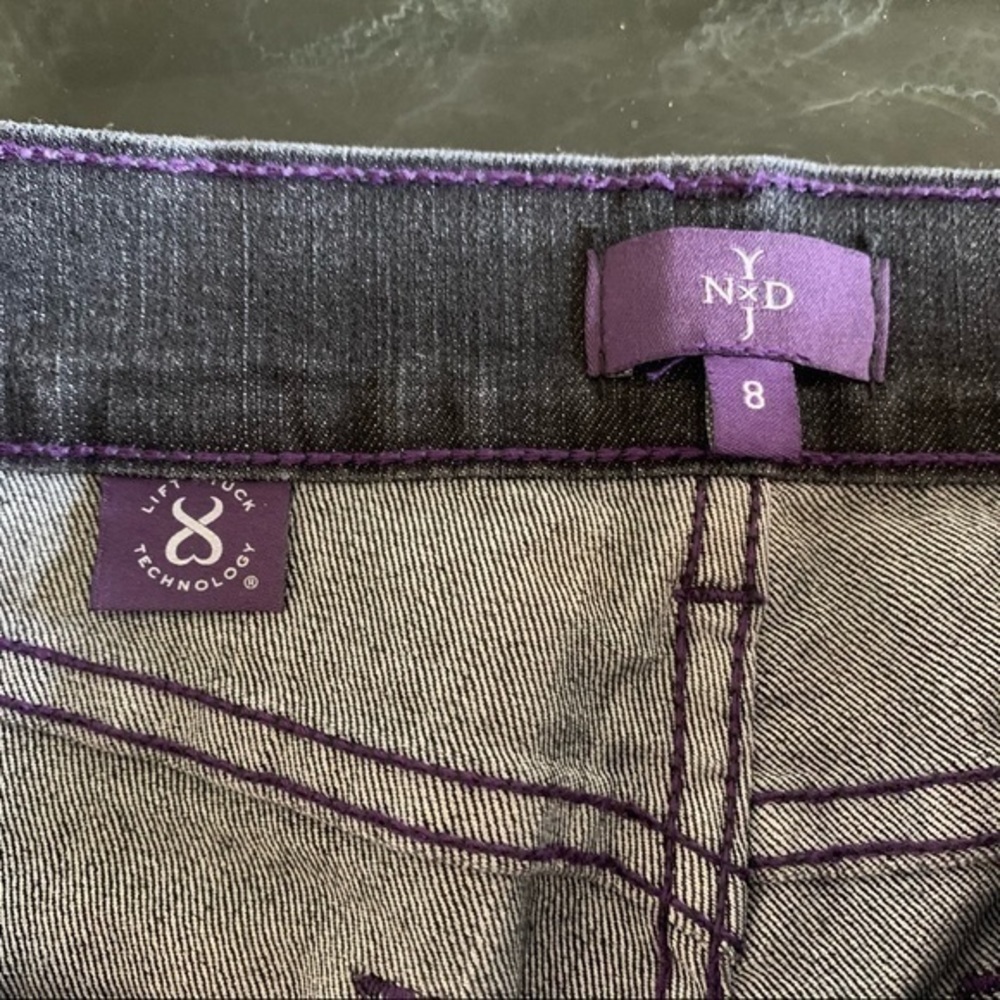 NYDJ Crop Black Jeans - Picture 5 of 7